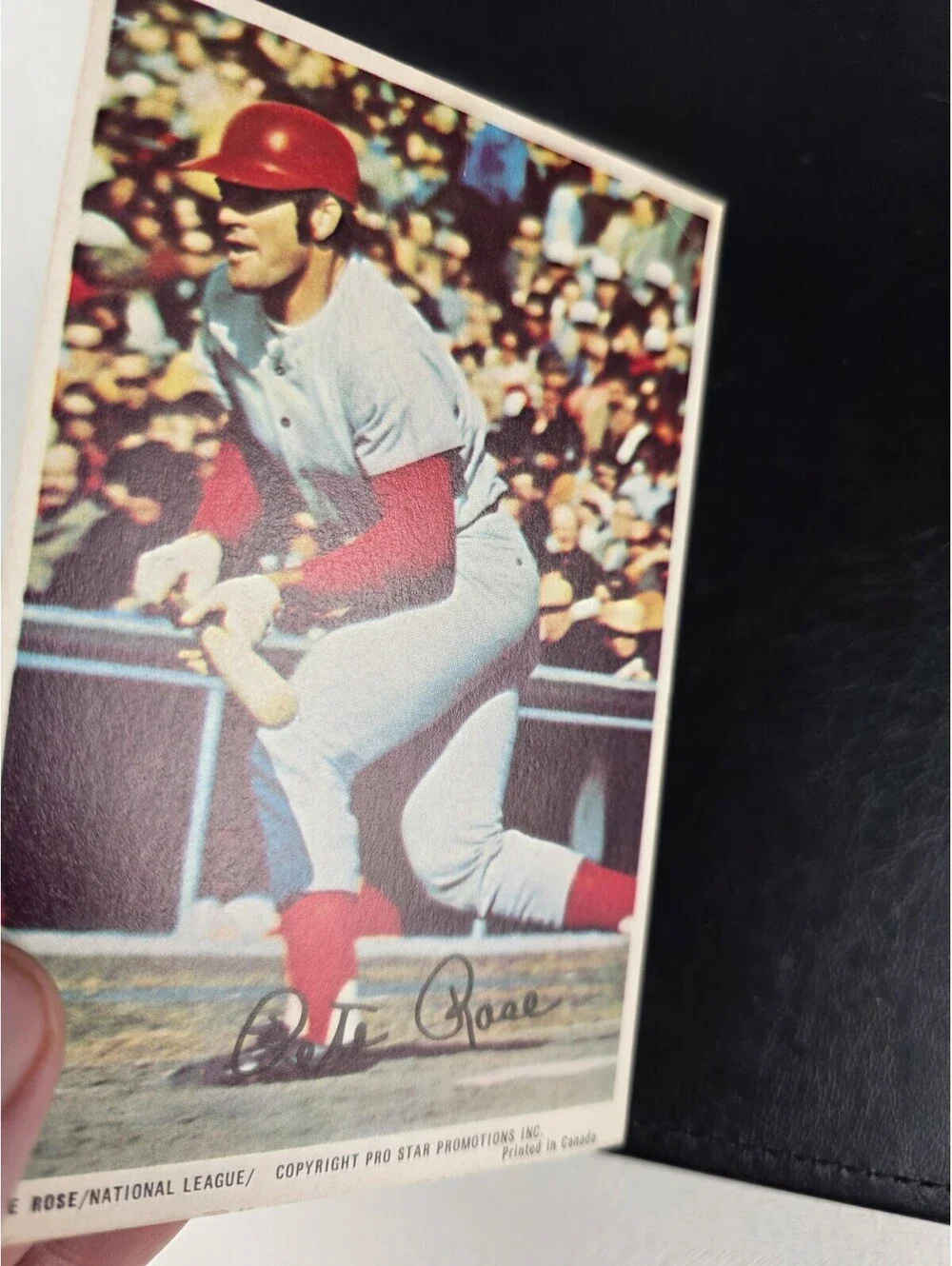 1972 PRO STAR PROMOTIONS   PETE ROSE ~ Authentic!! Very Good Condition!!